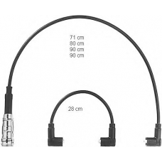 0300890408 BERU Комплект проводов зажигания