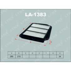 LA-1383 LYNX Фильтр воздушный