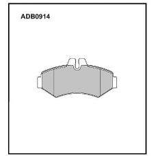 ADB0914 Allied Nippon Тормозные колодки