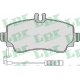 05P670A LPR Комплект тормозных колодок, дисковый тормоз