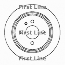 FBD133 FIRST LINE Тормозной диск