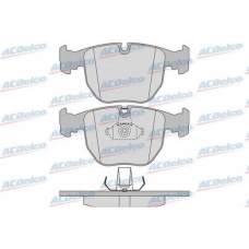 AC605381D AC Delco Комплект тормозных колодок, дисковый тормоз