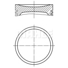 503 64 00 MAHLE Поршень