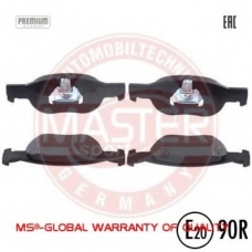 13046071862N-SET-MS MASTER-SPORT Комплект тормозных колодок, дисковый тормоз