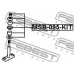 MSB-095-KIT FEBEST Подвеска, стойка вала