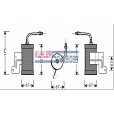 8917801 KUHLER SCHNEIDER Осушитель, кондиционер