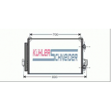 0520131 KUHLER SCHNEIDER Конденсатор, кондиционер