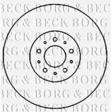 BBD5945S BORG & BECK Тормозной диск