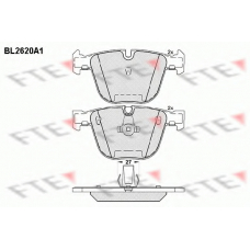 BL2620A1 FTE Комплект тормозных колодок, дисковый тормоз
