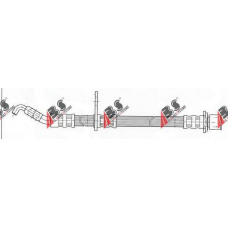 SL 4969 ABS Тормозной шланг