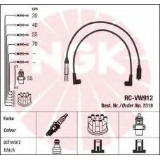 7318 NGK Комплект проводов зажигания
