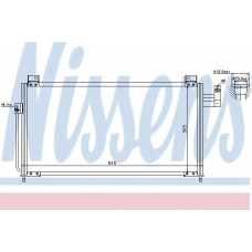 94705 NISSENS Конденсатор, кондиционер