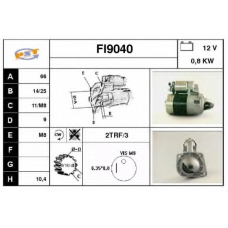 FI9040 SNRA Стартер