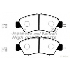 H025-50 ASHUKI Комплект тормозных колодок, дисковый тормоз