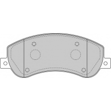 DBP241928 DURON Комплект тормозных колодок, дисковый тормоз