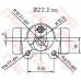 BWH167 TRW Колесный тормозной цилиндр