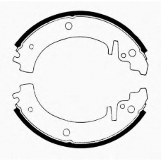 J GF-000AF JAPANPARTS Комплект тормозных колодок