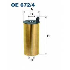 OE672/4 FILTRON Масляный фильтр