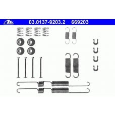 03.0137-9203.2 ATE Комплектующие, тормозная колодка