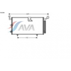 TO5384 AVA Конденсатор, кондиционер