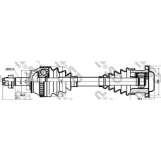 217001 GSP Приводной вал