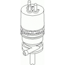 400 117 TOPRAN Водяной насос, система очистки окон