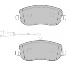 FD7186A NECTO Комплект тормозных колодок, дисковый тормоз