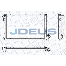 RA0210250 JDEUS Радиатор, охлаждение двигателя