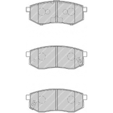 FDB1970 FERODO Комплект тормозных колодок, дисковый тормоз