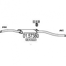 01.57380 MTS Средний глушитель выхлопных газов