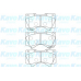 BP-9121 KAVO PARTS Комплект тормозных колодок, дисковый тормоз