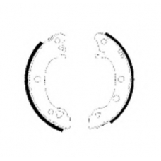 8DB 355 000-021 HELLA Комплект тормозных колодок