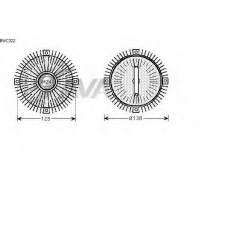 BWC322 AVA Сцепление, вентилятор радиатора