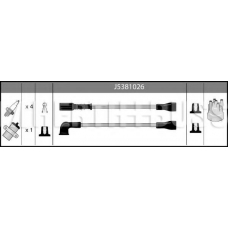 J5381026 NIPPARTS Ккомплект проводов зажигания