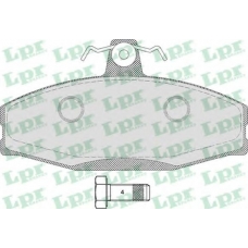 05P651 LPR Комплект тормозных колодок, дисковый тормоз