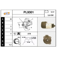 PL9301 SNRA Стартер