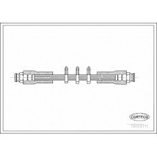 19018111 CORTECO Тормозной шланг