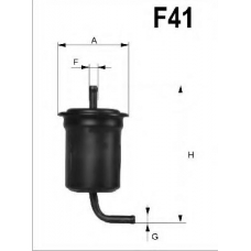 WF8089 QUINTON HAZELL Фильтр топливный