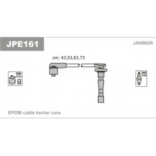 JPE161 JANMOR Комплект проводов зажигания