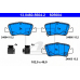 13.0460-5604.2 ATE Комплект тормозных колодок, дисковый тормоз