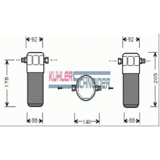 8924901 KUHLER SCHNEIDER Осушитель, кондиционер