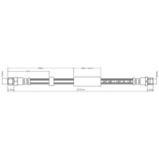 VBH855 MOTAQUIP Тормозной шланг