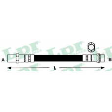 6T47161 LPR Тормозной шланг