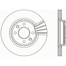 BDR1462.20 OPEN PARTS Тормозной диск