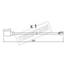 SU.273 TRUSTING Сигнализатор, износ тормозных колодок