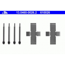 13.0460-0026.2 ATE Комплектующие, колодки дискового тормоза