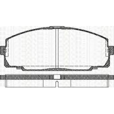 8110 13016 TRISCAN Комплект тормозных колодок, дисковый тормоз