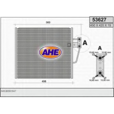 53627 AHE Конденсатор, кондиционер