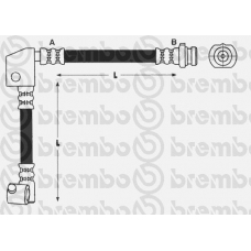 T 56 039 BREMBO Тормозной шланг