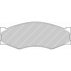 T0610385 RAMEDER Комплект тормозных колодок, дисковый тормоз